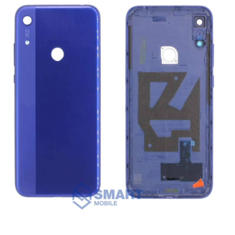 Задняя крышка для Huawei P30 Lite (48МП)/20s/20 Lite (6.15") (синий) + стекло камеры Premium, незначительный дефект (дефект прокраски - полоса)