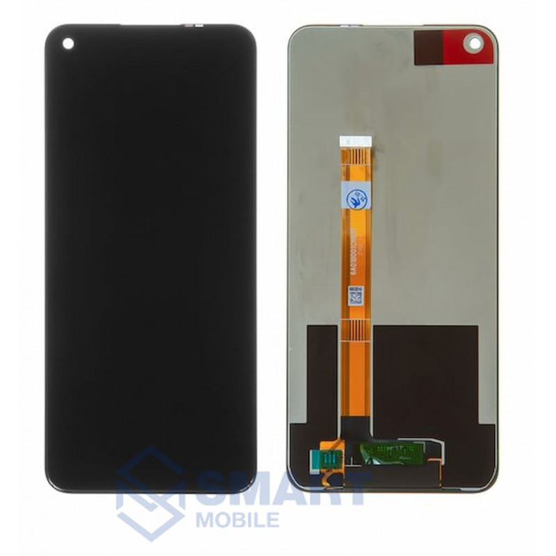Дисплей для Oppo A53/A53s/Realme 7i/Realme C17 + тачскрин (черный) (100% LCD)