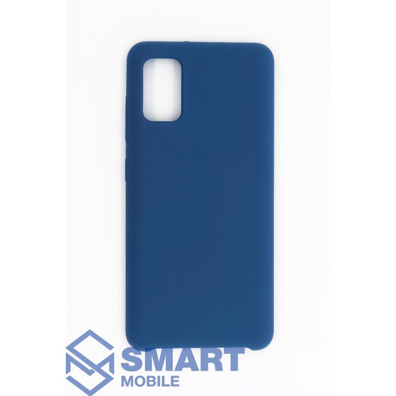 Чехол для Samsung Galaxy A415F A41"Silicone Cover" (синий)
