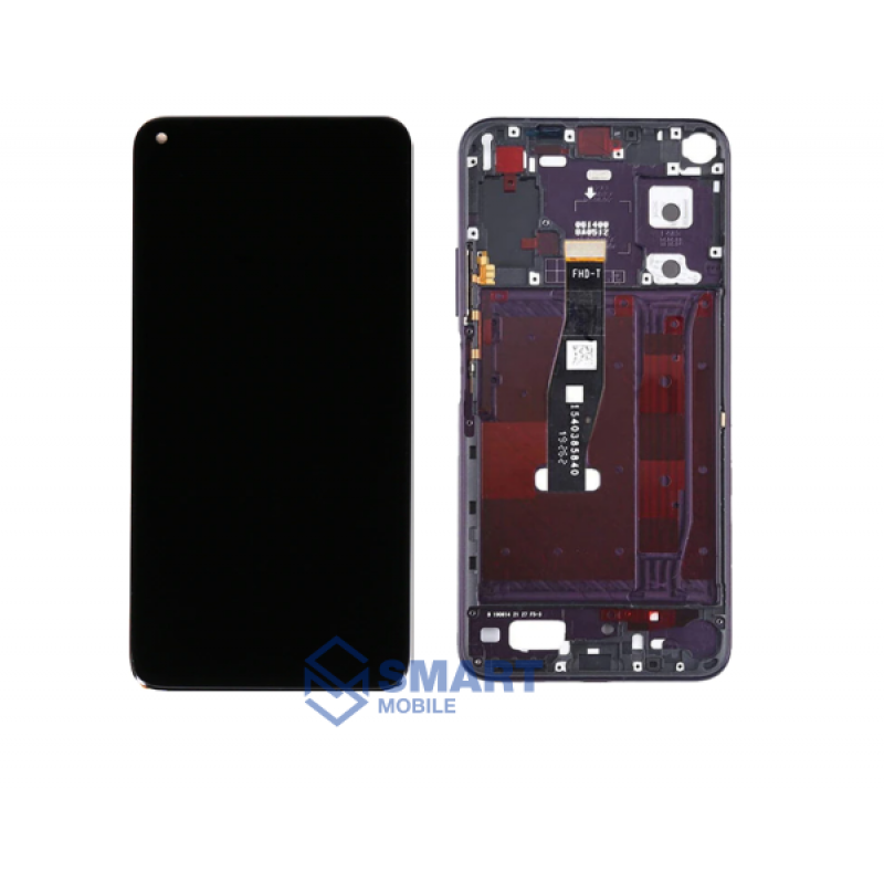 Дисплей для Huawei Honor 20/Nova 5T + тачскрин + рамка (черный) сервисный 100%