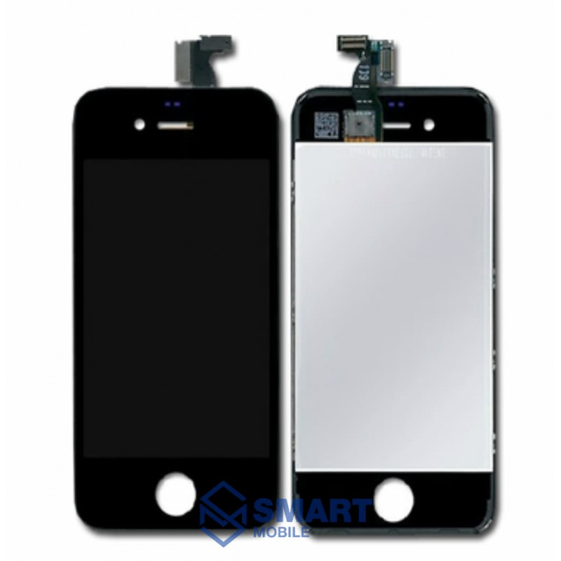 Дисплей для iPhone 4S + тачскрин + рамка (черный) AAA (Hancai) 