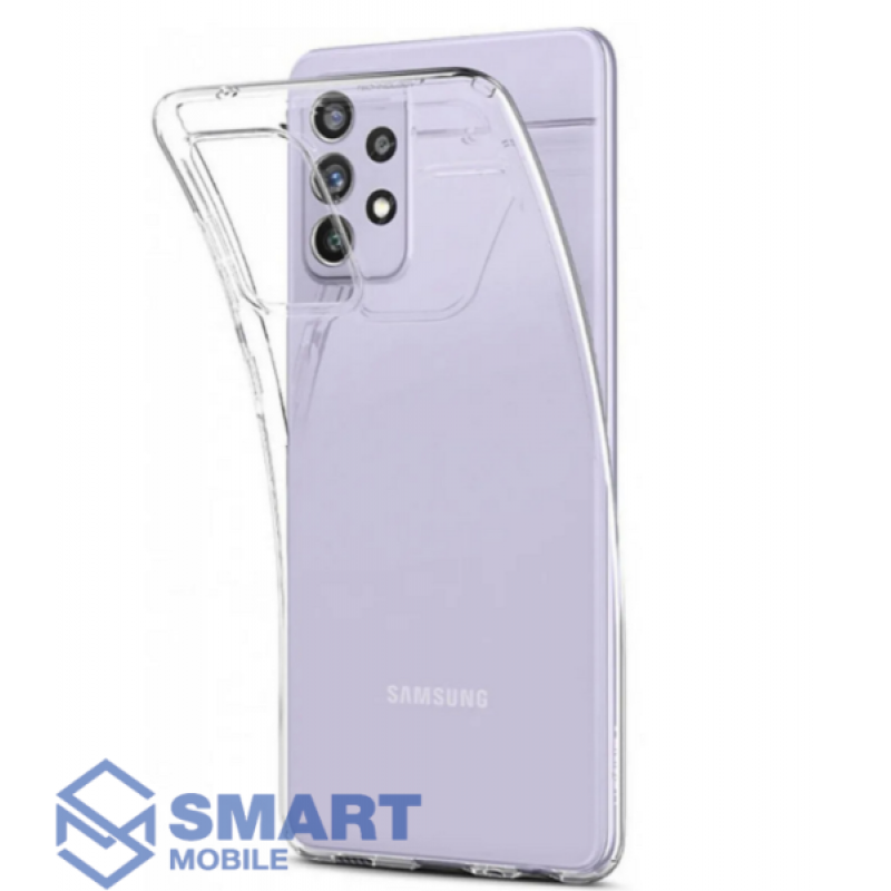 Чехол для Samsung Galaxy A725F A72 силиконовый 2мм (прозрачный)