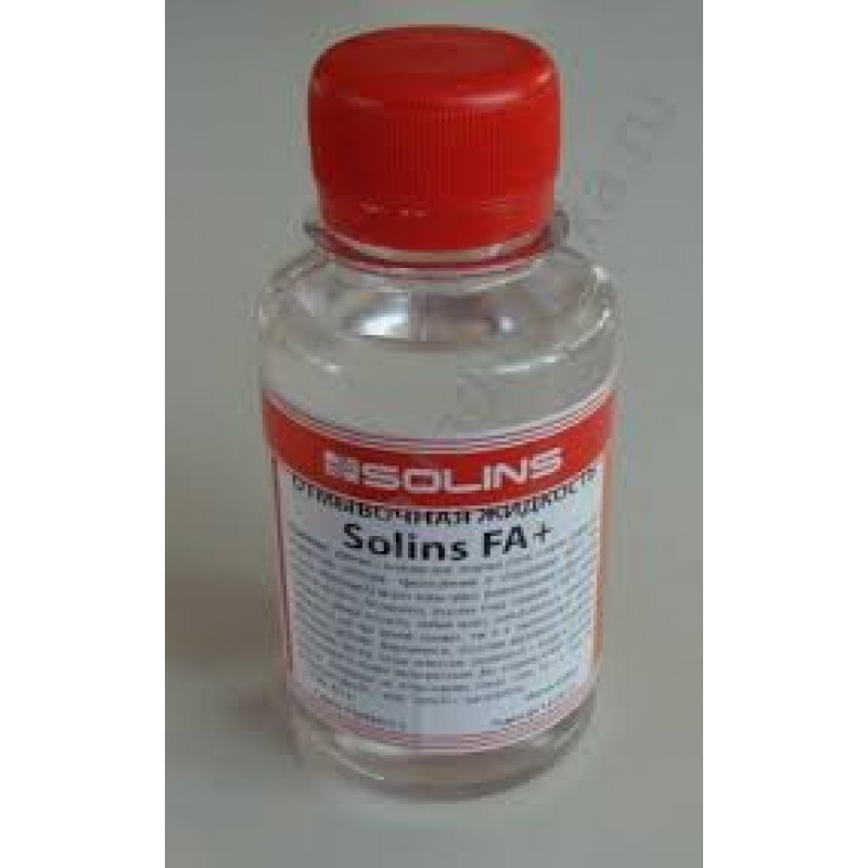 Концентрат для ультразвуковых ванн (Solins) FA+ 0.1л