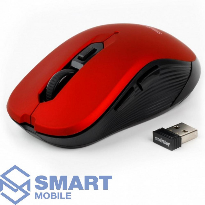 Мышь беспроводная Smartbuy One 200AG-R (красный)