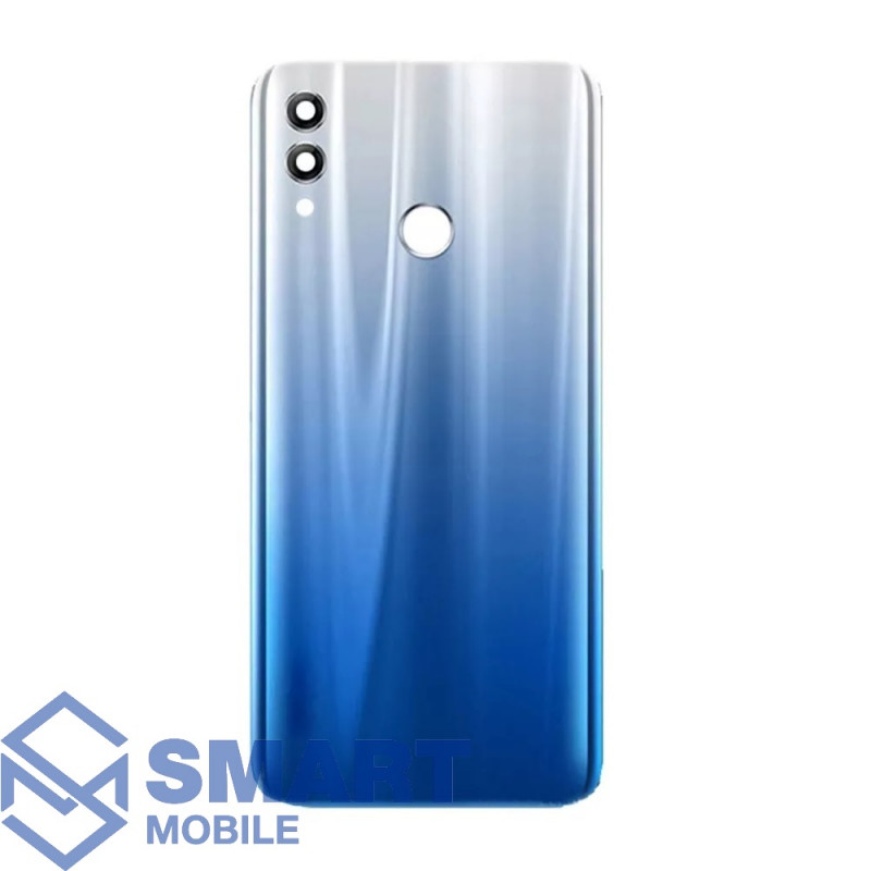 Задняя крышка для Huawei Honor 10 Lite (голубой) + стекло камеры Premium