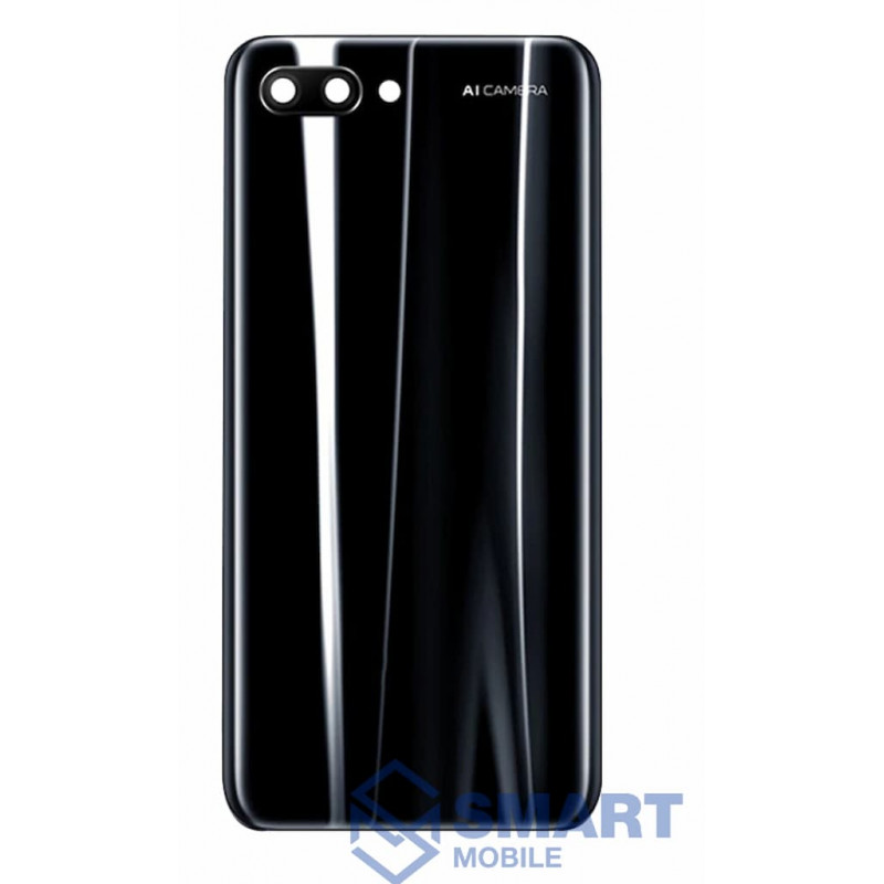 Задняя крышка для Huawei Honor 10 (черный) + стекло камеры Premium