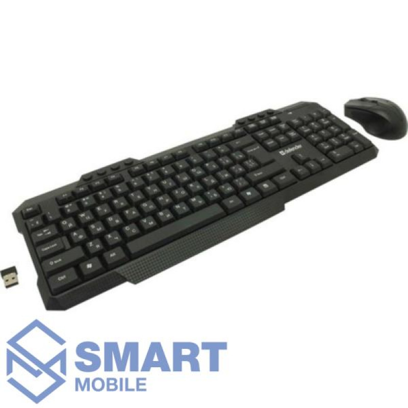 Беспроводной комплект клавиатура + мышь Defender Jakarta (C-805) (черный)
