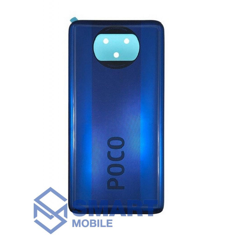 Задняя крышка для Xiaomi Poco X3 Pro/X3 NFC (синий)