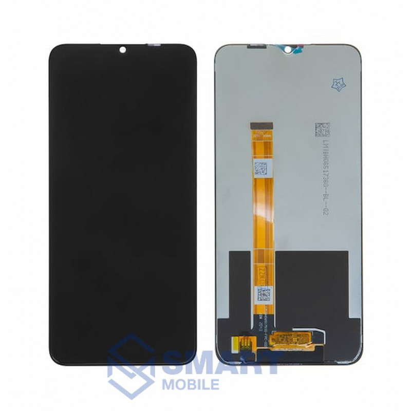 Дисплей для Realme C11/C12/C15 (2020)/V3/Narzo 20/Narzo 30A/Oppo A15/A15s/A16 + тачскрин (черный) (100% LCD)