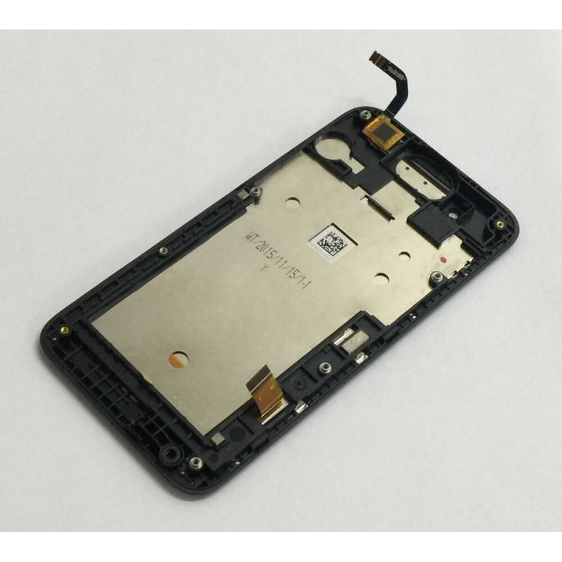 Дисплей для HTC Desire 210 + тачскрин в рамке (черный)