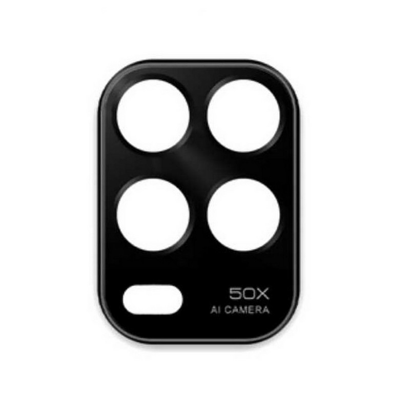 Стекло камеры для Xiaomi Mi 10 Lite (черный)