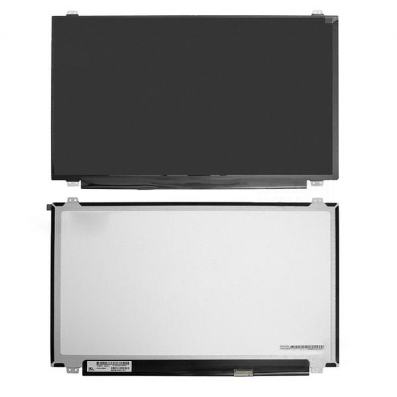 Матрица для ноутбука 15.6" 1920x1080 FHD, 30 pin eDP, Slim, LED, TN, крепления сверху/снизу (уши), глянцевая. PN: NT156FHM-N41