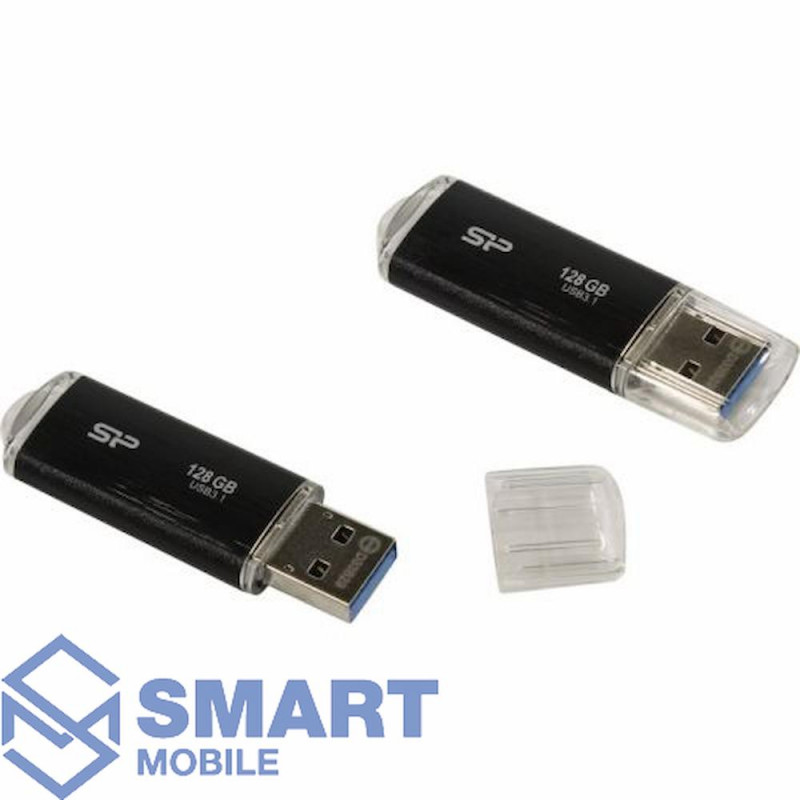 USB флеш-накопитель 128GB Silicon Power Blaze B02 USB 3.1 (SP128GBUF3B02V1K)