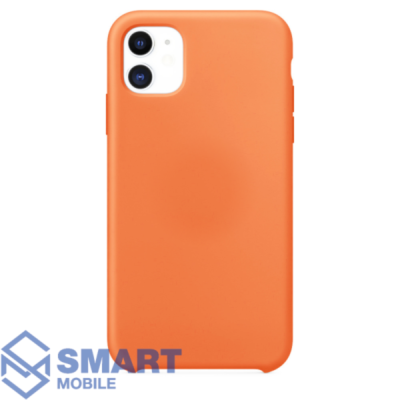 Чехол для iPhone 11 "Silicone Case" (оранжевый)