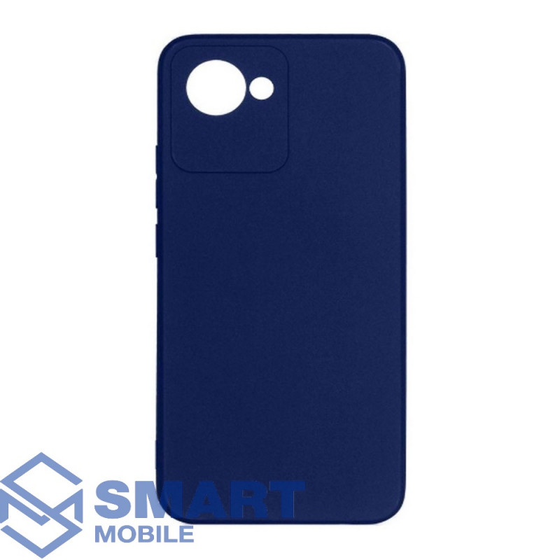 Чехол для Realme C30 "Silicone Cover" (синий)