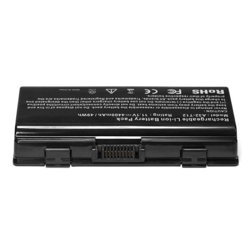 Аккумулятор для ноутбука Asus T12, T12C, T12Er, T12Fg, X51H, X51L, X51R, X51RL, X58, X85L Series. 11.1V 4400mAh PN: A32-X51, A32-T12