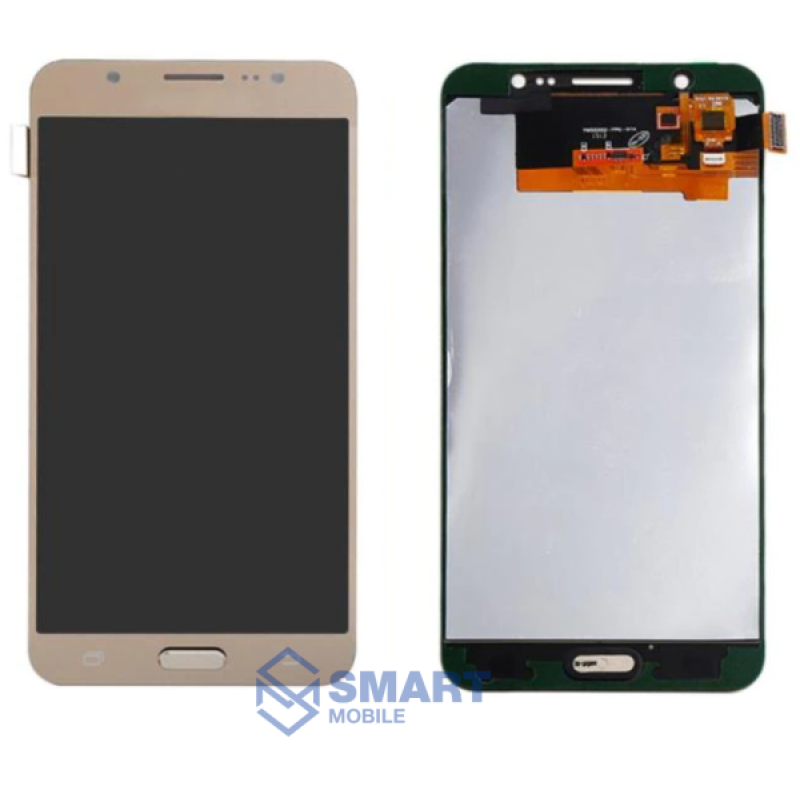Дисплей для Samsung Galaxy J710F J7 (2016) + тачскрин (золото) (TFT) AAA