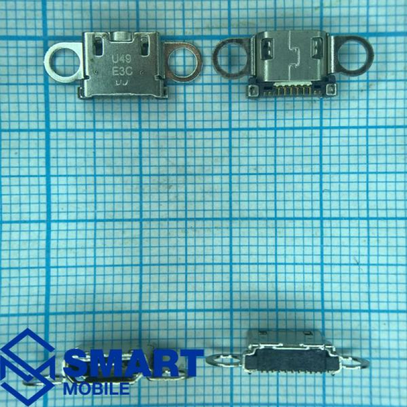 Разъем зарядки Micro USB Samsung Galaxy A300F A3/A500F A5/A700 A7/N910F Note 4