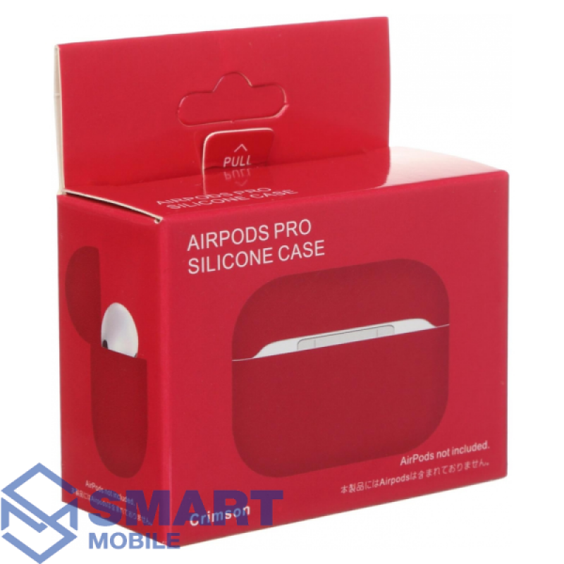Чехол для AirPods Pro Slim (бордовый) 