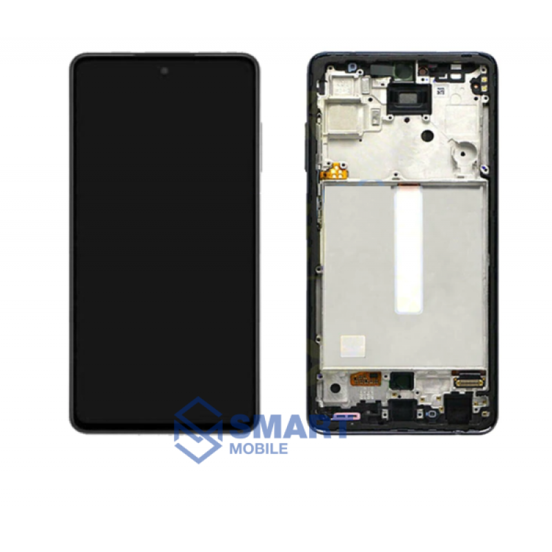 Дисплей для Samsung Galaxy A525F/A526F A52/A528F A52s + тачскрин в рамке (черный) сервисный 100% 