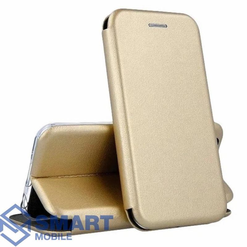 Чехол книжка для Samsung Galaxy A105F A10/M105F M10 (золотой)