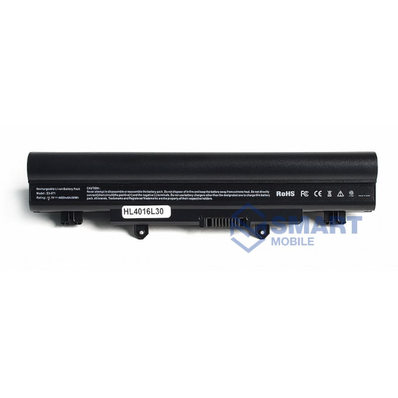 Аккумулятор для ноутбука Acer TravelMate P246, Aspire E5-411, V3-472, Extensa 2509 11.1V 4400mAh  PN: AL14A32, KT.00603.008. 