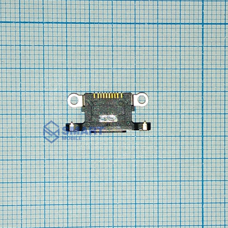 Разъем lightning для iPhone 12 (черный)