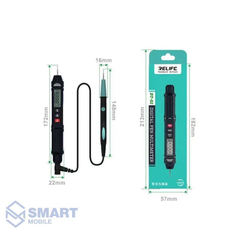 Тестер (Мультиметр) цифровой DT-02