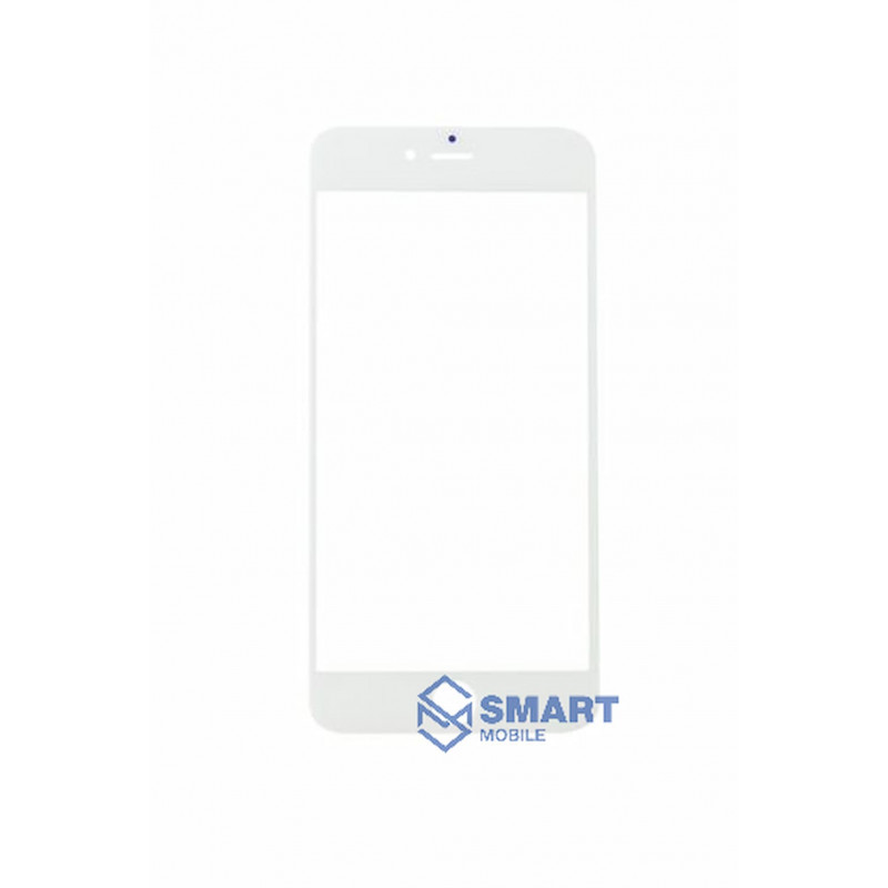 Стекло для переклейки iPhone 6 Plus/6S Plus (белый) (олеофобное покрытие) Premium