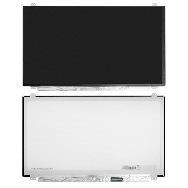 Матрица для ноутбука 15.6" 1920x1080 FHD, 40 pin Slim LED, TN/крепления сверху/снизу (уши). Глянцевая. PN: B156HW03 V.0