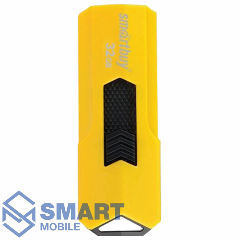 USB флеш-накопитель 32GB Smartbuy Stream USB 2.0/3.0 (желтый) (SB32GBST-Y)