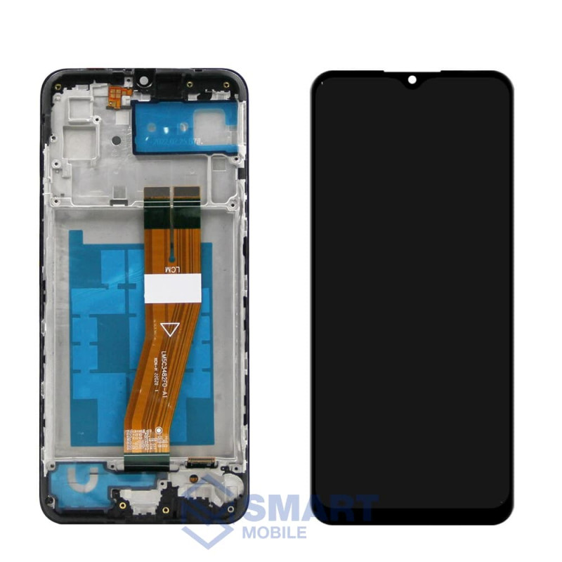 Дисплей для Samsung Galaxy A035F A03 + тачскрин в рамке (черный) сервисный 100%