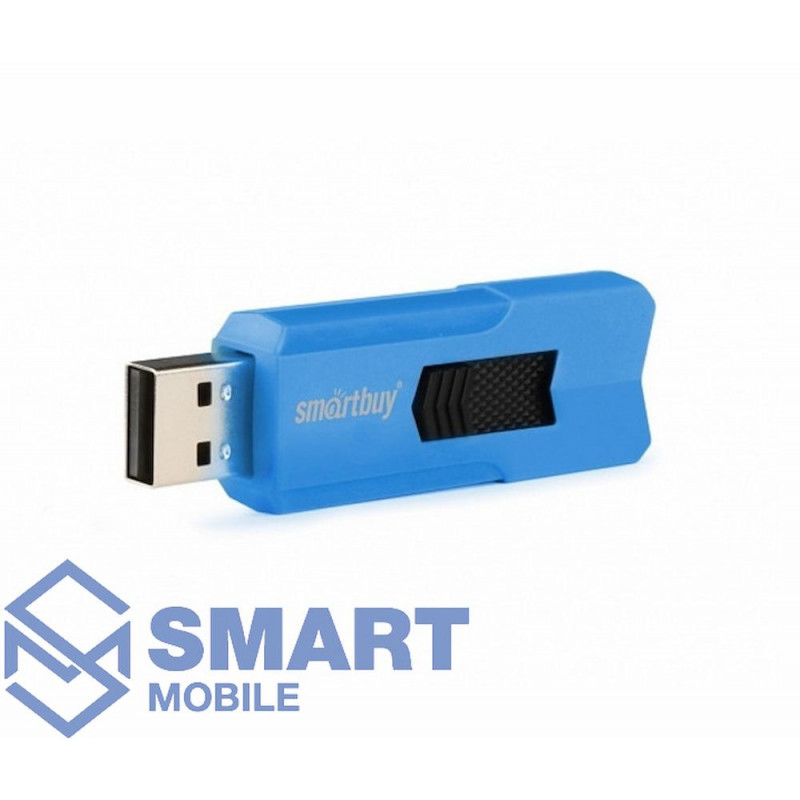 USB флеш-накопитель 16GB Smartbuy Stream USB 2.0/3.0 (синий) (SB16GBST-B)