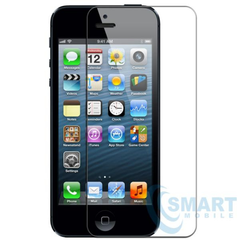 Защитное стекло для iPhone 5/5C/5S/SE (прозрачное) 2D (тех. пак.)
