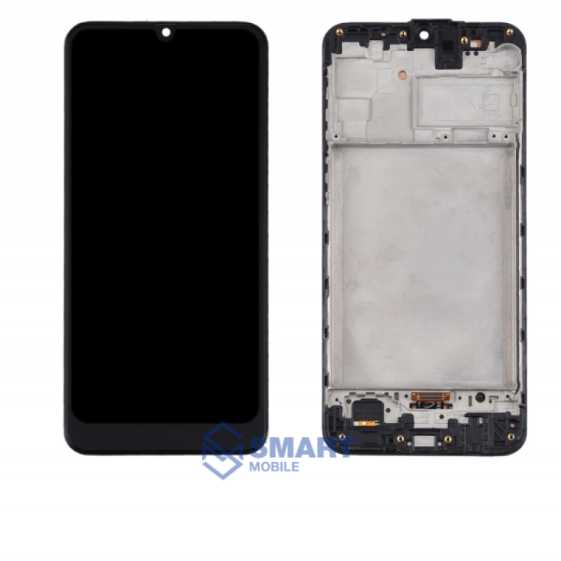 Дисплей для Samsung Galaxy M315F M31 + тачскрин в рамке (черный) сервисный 100%