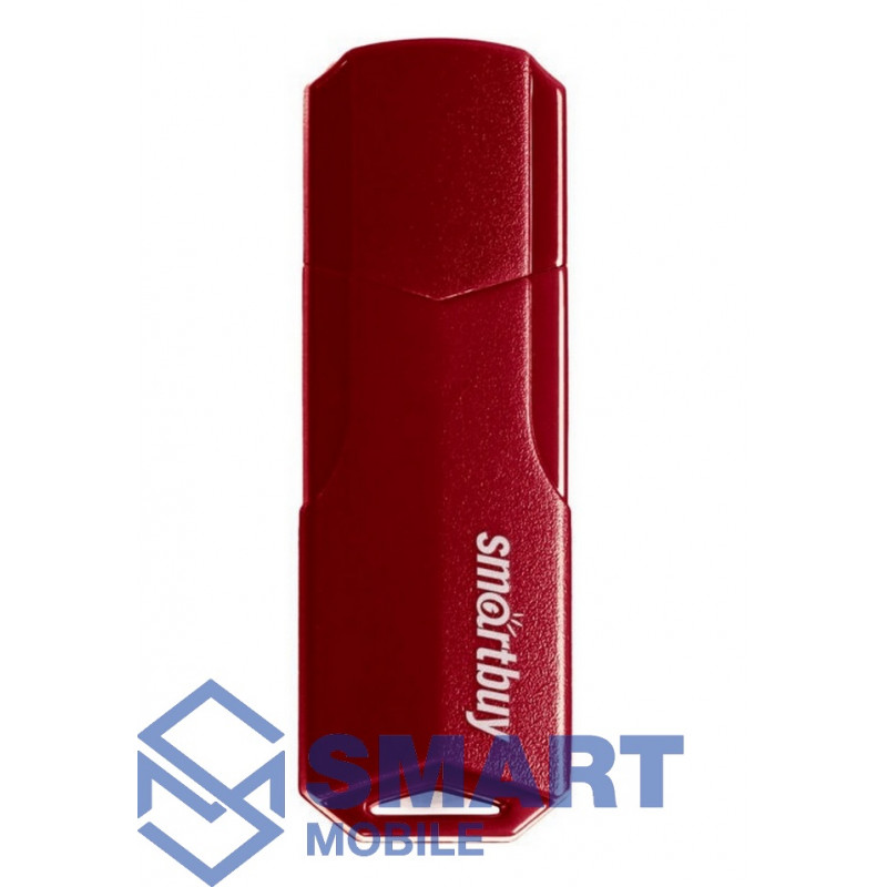 USB флеш-накопитель 32GB Smartbuy Clue USB 2.0/3.0 (бордовый) (SB32GBCLU-BG)