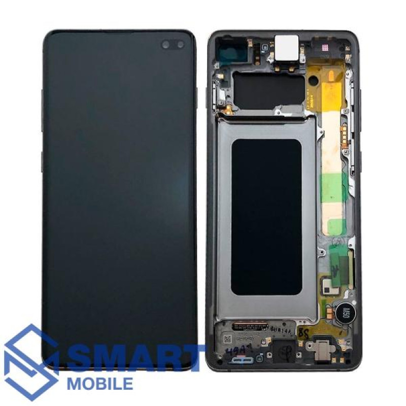 Дисплей для Samsung Galaxy G975F S10 Plus + тачскрин в рамке (черный) сервисный 100%