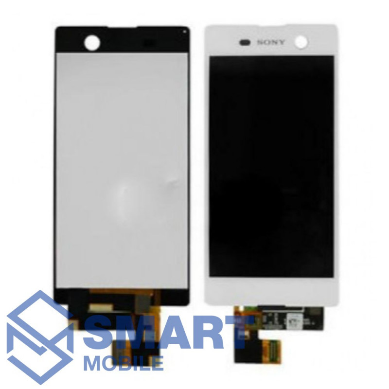Дисплей для Sony Xperia M5/M5 Dual (E5603/E5633) + тачскрин (белый) (100% LCD)