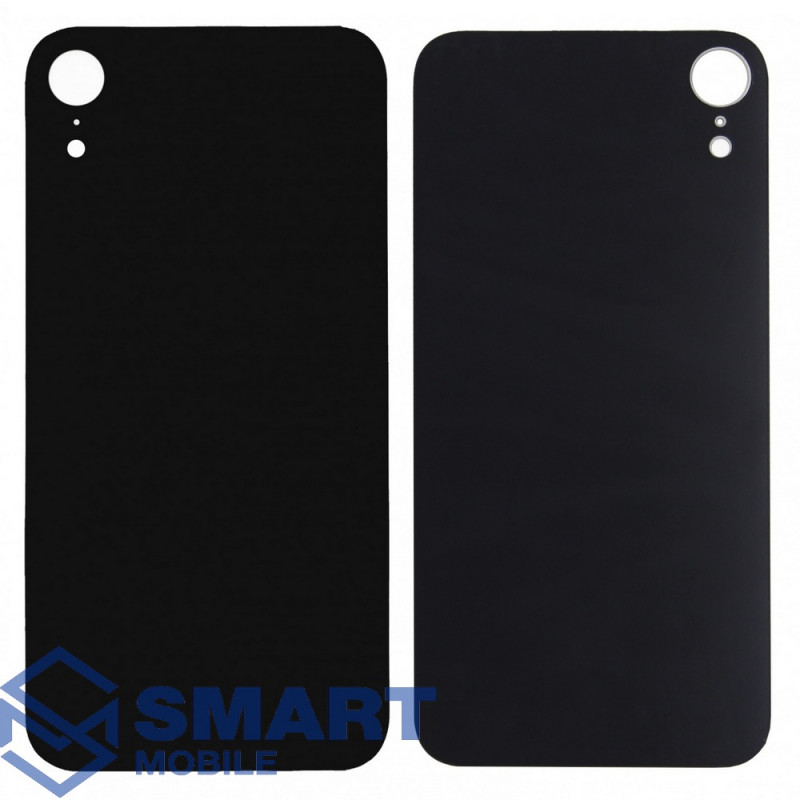 Задняя крышка для iPhone XR (черный) с широким отверстием Premium
