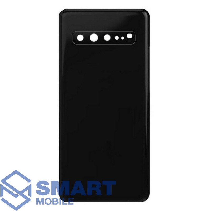 Задняя крышка для Samsung Galaxy G973F S10 (черный) + стекло камеры Premium